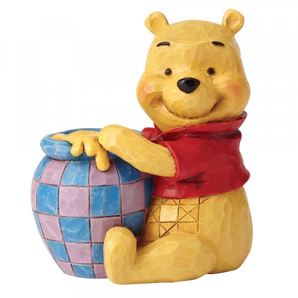 Winnie the Pooh with Honey Pot Mini Figurine : Enesco