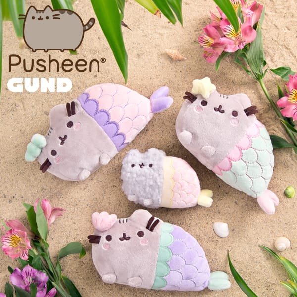 Pusheen store mermaid plush