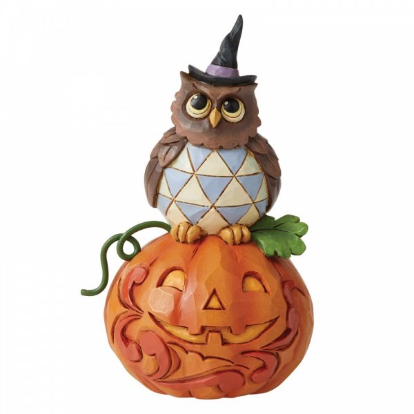 Jack-o-Lantern and Owl Mini Figurine : Enesco – licensed giftware wholesale