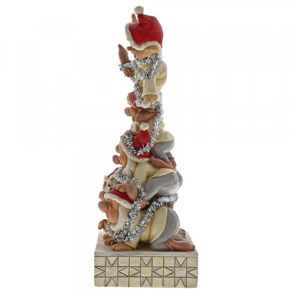 Precarious Pyramid (Seven Dwarfs Figurine) : Enesco